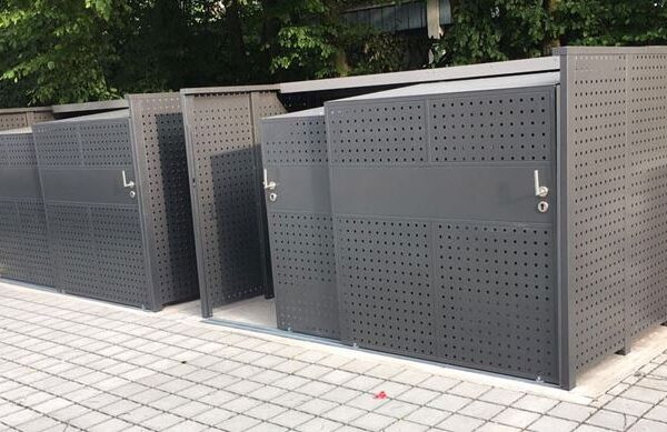 Referenzbild Schiebebox Quadratlochblech